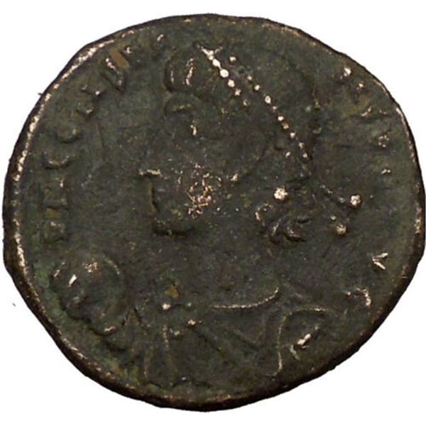 337/350 AD roman empire constans constantine bronze coin