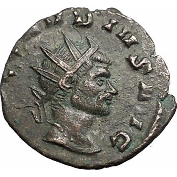 268/270 AD roman empire claudius ll gothicus bronze coin