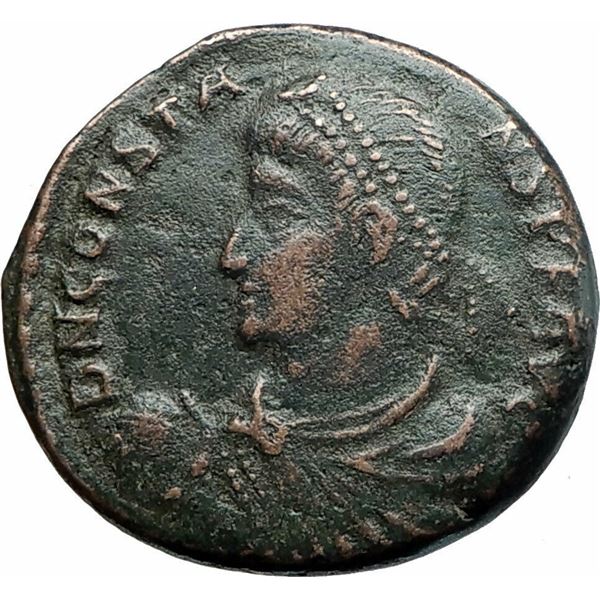 337/350 AD roman constans ancient bronze coin