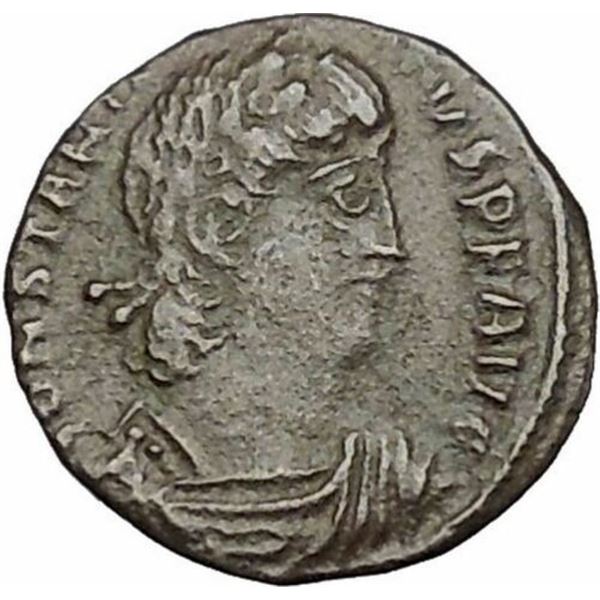 337/361 AD roman empire constantius ll constantine bronze coin