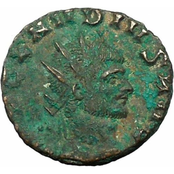 268/270 AD roman empire claudius ll gothicus bronze coin