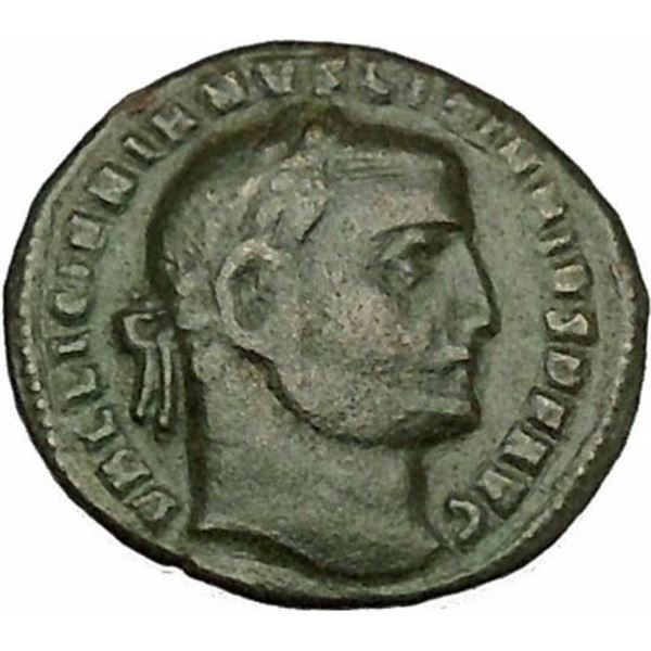 308/324 AD roman licinius l constantine bronze coin
