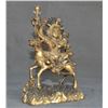 Image 4 : qing dynasty gilt bronze mahakala buddha figure