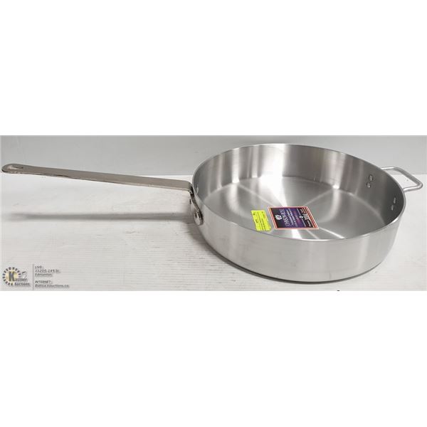 NEW 8 QUART PREMIUM SAUTE PAN WITH HELPER HANDLE