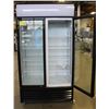 Image 8 : NEW 1000L UPRIGHT HINGED DOUBLE GLASS DOOR COOLER