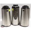 3 ZOJIRUSHI THERMOS SERVERS