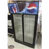 Image 1 : QBD DUAL DOOR UPRIGHT DISPLAY COOLER * TESTED &