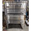 Image 1 : MKE NATURAL GAS DUAL STACKED PIZZA STONE OVEN