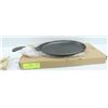 Image 1 : NEW PRE-SEASONED OVAL CART IRON FRYING PAN