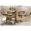 Image 1 : LARGE LOT OF 10" CHEESE CAKE PANS W/ REMOVABLE