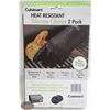 Image 2 : NEW 2 PACK CUISINART HIGH HEAT SILICONE GLOVES