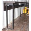 Image 2 : APPROX. 12' BAR HEIGHT TABLE W/ UNDERMOUNTED PLUGS