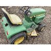 Image 2 : JOHN DEERE MODEL 212 40" CUT RIDING MOWER - GOOD WORKING CONDITION.