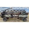 Image 1 : GLEANER 15' STRAIGHT CUT HEADER W / WAGON