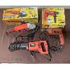 Image 1 : LOT OF 3 - EINHELL - DRILL, GRINDER, RECIP SAW