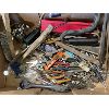 Image 1 : JOB LOT OF TOOLS INCLUDING LENGTH OF CHAIN