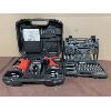 Image 1 : JOB LOT - CORDLESS DRILL, FLASHLIGHT SET, BIT & DRIVER SET