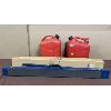 Image 2 : LOT OF 2 FUEL CAN & 2 SAW HORSES