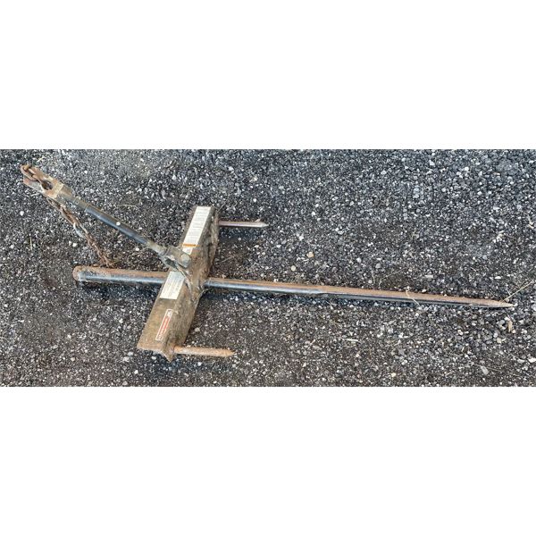 BUCKET MOUNT BALE SPEAR 