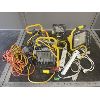 Image 1 : JOB LOT OF EXTENSION CORDS, TROUBLE LIGHT, SHOP LIGHTS