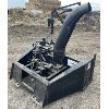 Image 1 : SMYTH 5.5' SKID STEER MOUNT SNOWBLOWER - VERY GOOD CONDITION