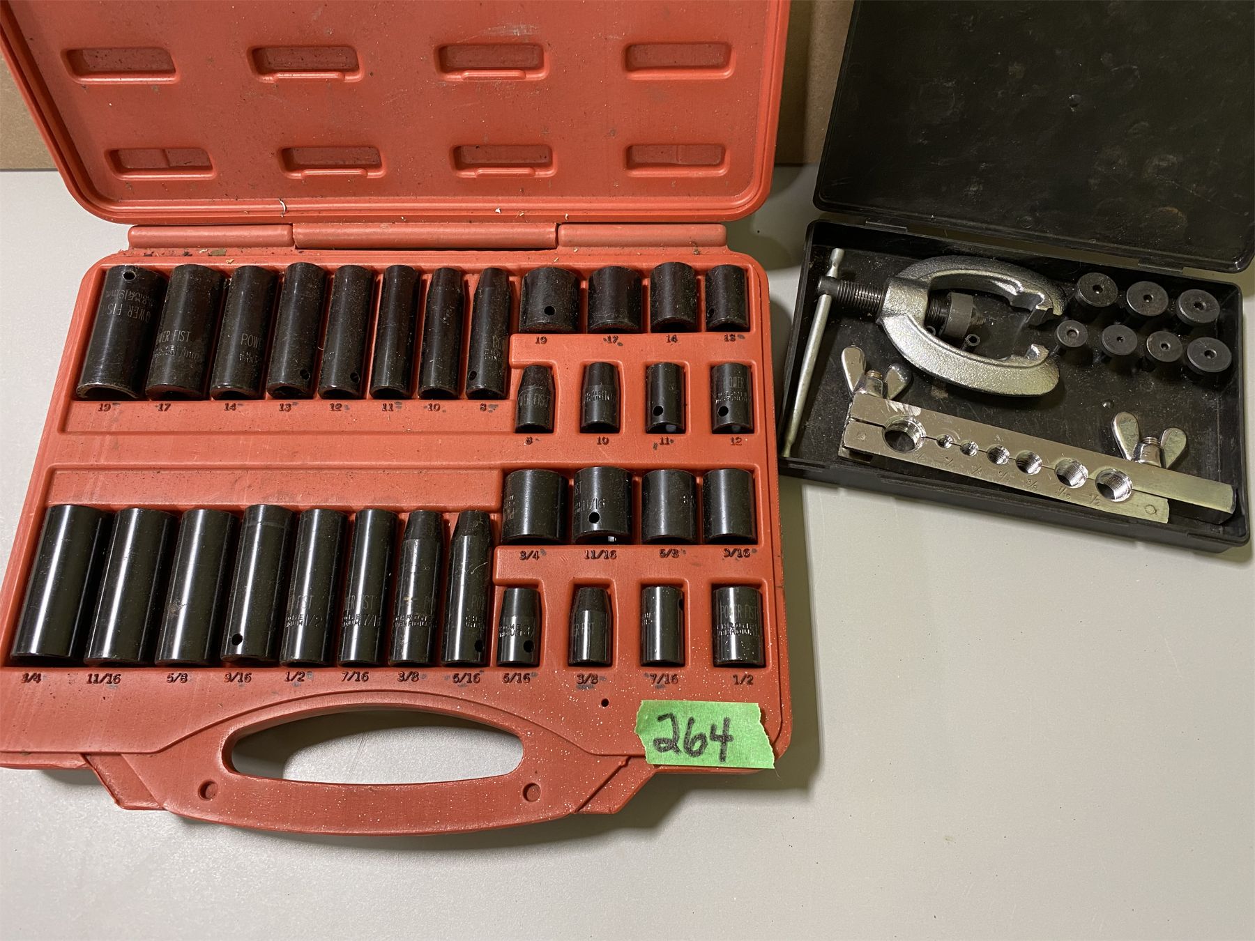 Flering Socket LOT OF 2 - FLARING TOOL & 3/8