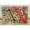 Image 1 : DISPLAY BOARD OF ANTIQUE WRENCHES