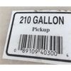 Image 3 : 210 GAL POLY PICKUP TANK