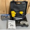 Image 1 : LOT OF 2 - AIR NAILER & NEW DRILL PUMP