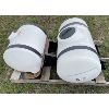 Image 1 : LOT OF 2 POLY TANKS - 55 GAL & 70 GAL
