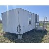 Image 2 : 10' x 20' WIRED OFFICE TRAILER W/ HEAT, LIGHTS, WINDOWS