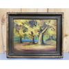 Image 1 : LIONEL ARTHUR JOHN THOMAS - OIL ON BOARD - 5.5 X 11.5 INCHES