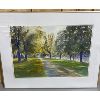 Image 1 : MARTIN ZIMMER 1930 - 2005 WATERCOLOUR TITLED SPRINGBACK PARK - 20 X 27 INCH