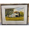 109  K. HANSON  AUTUMN NEAR STRATFORD  ACRYLIC ON CANVAS  14.5 X 21.5 INCHES