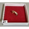 Image 1 : MEN'S 10 K GOLD WEDDING BAND - SZ 9 1/2