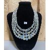 Image 1 : 4 STRAND BOREALIS CRYSTAL NECKLACE