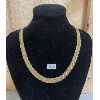 Image 1 : A WOVEN STRAND COSTUME JEWELRY NECKLACE