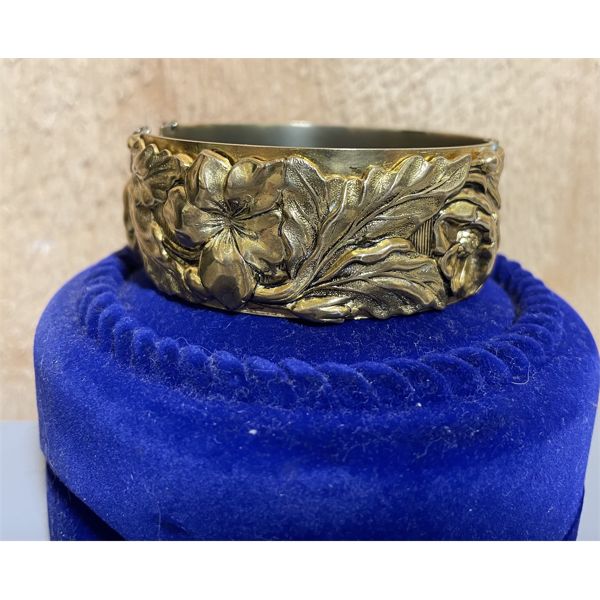 GOLD PLATED ART DECO BRACELET