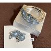 Image 1 : BLUE STONE BRACELET AND EARRING SET