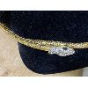 Image 2 : SERPENTINE DESIGN COSTUME JEWELRY NECKLACE 