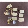 Image 2 : LOT OF 6 GOLD FINISH ZODIAC PENDANTS