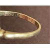 Image 2 : CULTURED PEARL 10 K GOLD RING - SZ 8