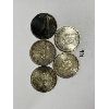 Image 2 : LOT OF 5 CANADA SILVER DOLLARS
