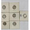 Image 1 : LOT OF 7 CANADA 5 CENT PIECES