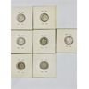 Image 2 : LOT OF 7 CANADA 5 CENT PIECES