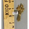 Image 1 : GOLD COLOURED WHEAT BROOCH