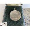 Image 2 : STATUE OF LIBERTY PENDANT IN STERLING SILVER & 24 K GOLD PLATING