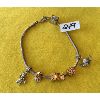 Image 1 : 10 K GOLD & 925 SILVER COMBINATION CHARM BRACELET