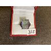 Image 1 : VINTAGE STERLING RING SET WITH MYSTIC STONE 