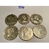 Image 2 : LOT OF 6 CND SILVER DOLLARS - 1972 TO 1986